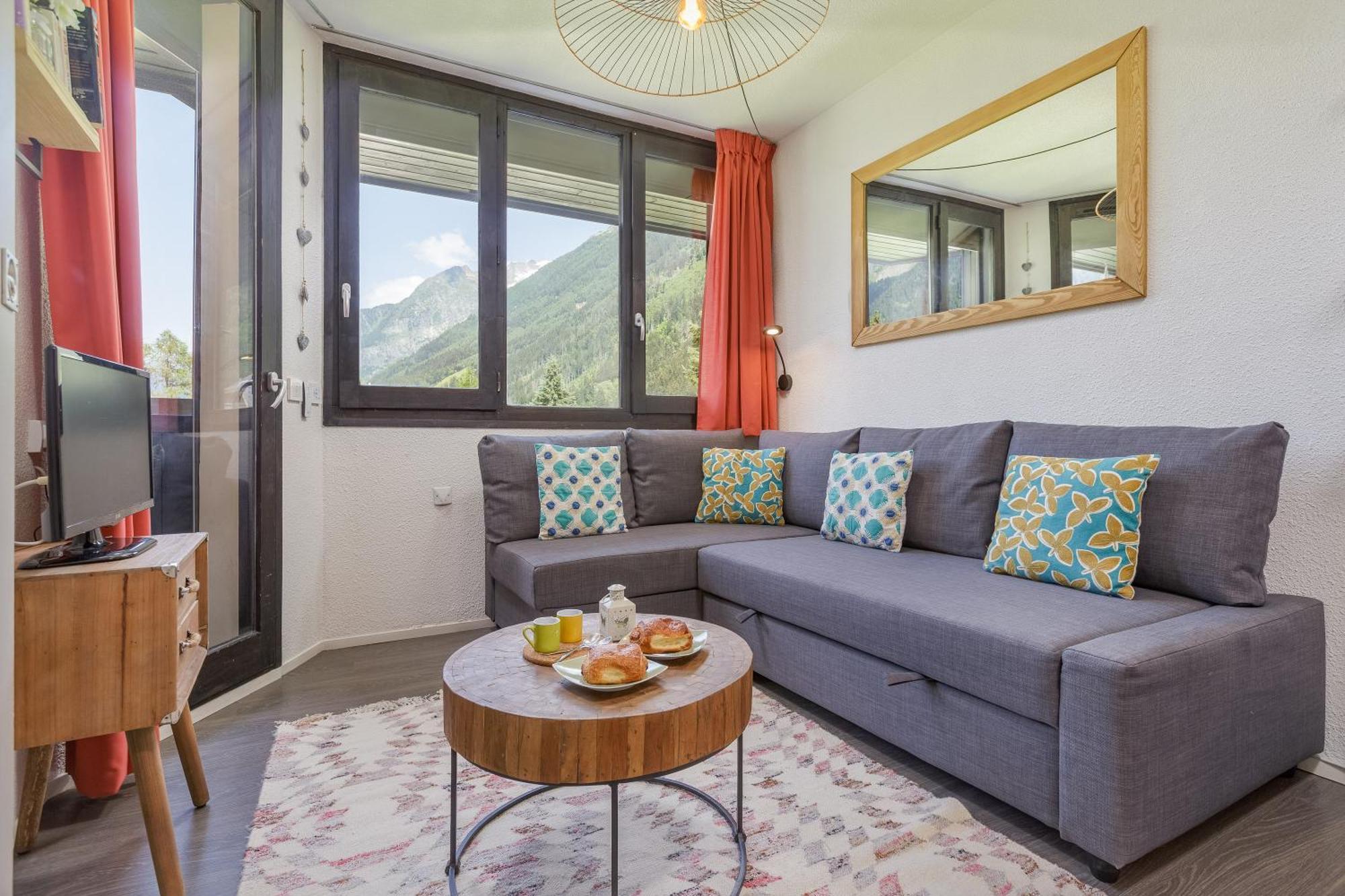 Chamonix Sud - Chamois Blanc 512 - Happy Rentals Екстер'єр фото